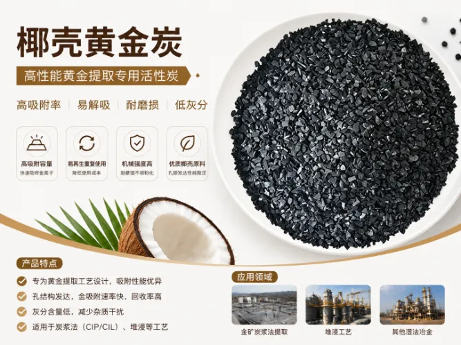 Huajing Apricot-Shell Gold-Recovery Carbon: Tumutulong sa mga Mines na Bawasan ang mga Gastos at Palakasin ang Mga Ginto